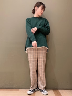 marinaさん（レディース・158cm）の冬コーディネート