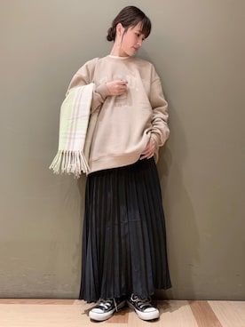 marinaさん（レディース・158cm）の冬コーディネート