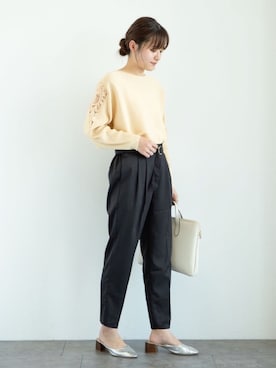 marinaさん（レディース・158cm）の冬コーディネート