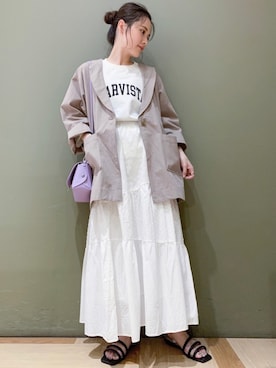 marinaさん（レディース・158cm）の春コーディネート