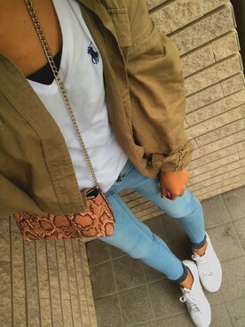 M.さん（レディース・160cm）の秋コーディネート