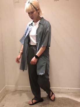 野里　采加さんのコーディネート