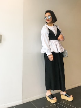「RagsUnite（ラグズユナイト）のアイテム」を使った、Narcissus  crystaさん（レディース・160cm）の冬コーディネート