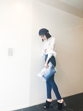 「RagsUnite（ラグズユナイト）のアイテム」を使った、Narcissus  crystaさん（レディース・160cm）の冬コーディネート