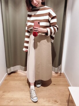 「グリーンレーベルリラクシング」｜Phoebe_AKIさん（レディース・152cm）の春コーディネート