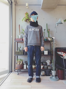 「チビ男子」｜Ｋさん（メンズ・167cm）の冬コーディネート