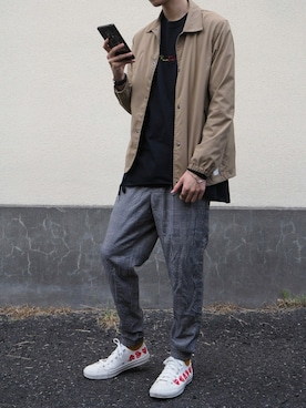 「URBAN RESEARCH Sonny Label（アーバンリサーチサニーレーベル）のアイテム（その他アウター）」を使った、りょたさん（メンズ・178cm）の春コーディネート