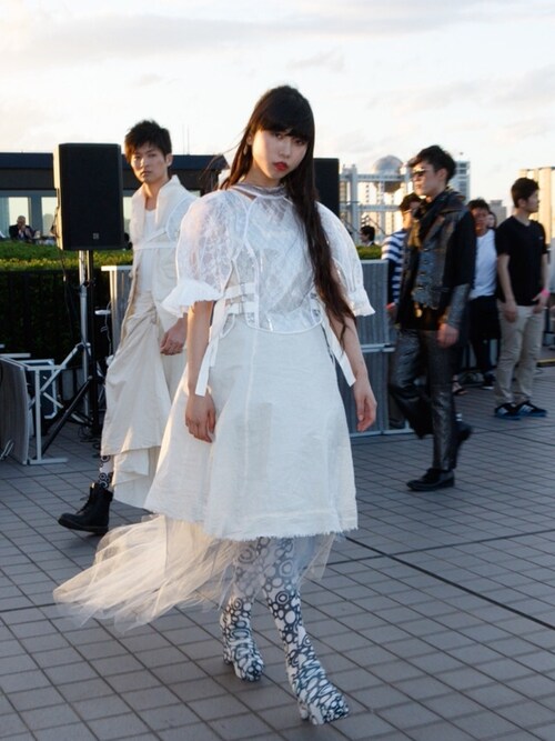 M K Design タイツ ストッキングを使ったコーディネート Wear