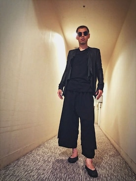 「mode」｜「アイテム（スリッポン）」を使った、Go-siさん（メンズ・176cm）の夏コーディネート