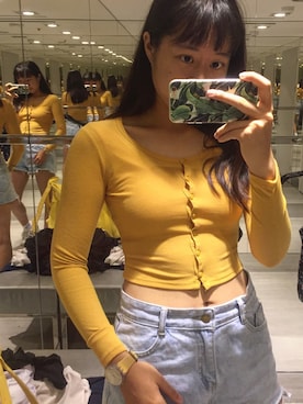 「H&M（エイチ・アンド・エム）のアイテム（アンサンブル）」を使った、MGさん（レディース・163cm）の夏コーディネート