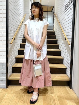 morita_rさん（レディース・160cm）の夏コーディネート