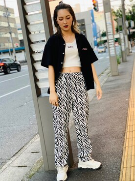 Emiruさん（レディース・165cm）の夏コーディネート