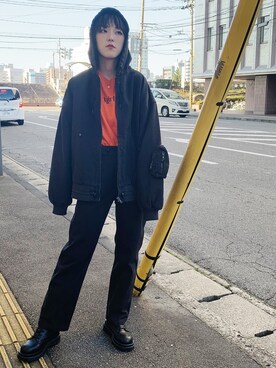 Emiruさん（レディース・165cm）の秋コーディネート