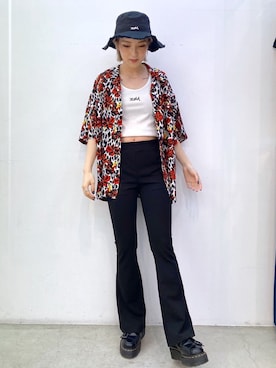 Emiruさん（レディース・165cm）の夏コーディネート