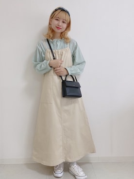 𝙼 𝙸 𝚈 𝚄さん(レディース・158cm)の春コーディネート