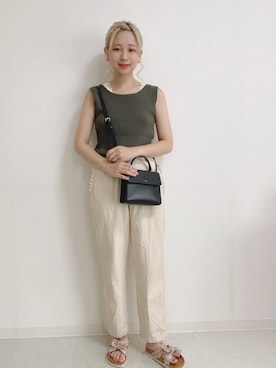 𝙼 𝙸 𝚈 𝚄さん(レディース・158cm)の夏コーディネート