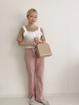 𝙼 𝙸 𝚈 𝚄さん(レディース・158cm)の夏コーディネート