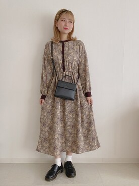 𝙼 𝙸 𝚈 𝚄さん(レディース・158cm)の秋コーディネート