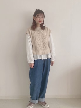 𝙼 𝙸 𝚈 𝚄さん（レディース・158cm）の冬コーディネート