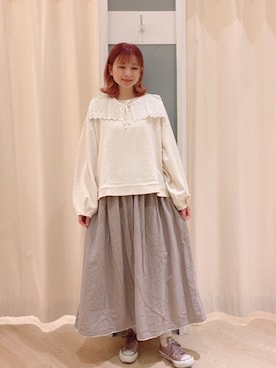 𝙼 𝙸 𝚈 𝚄さん（レディース・158cm）の春コーディネート