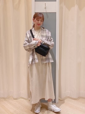 𝙼 𝙸 𝚈 𝚄さん（レディース・158cm）の春コーディネート