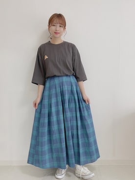 𝙼 𝙸 𝚈 𝚄さん(レディース・158cm)の春コーディネート