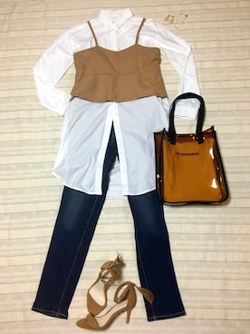 +K*さん（レディース・153cm）の夏コーディネート