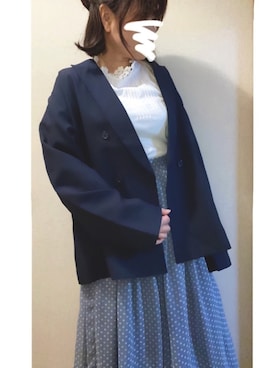+K*さん（レディース・153cm）の冬コーディネート