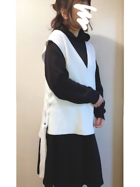 「AMERICAN HOLIC（アメリカンホリック）のフード付裏毛プルオーバー（パーカー）」を使った、+K*さん（レディース・153cm）の春コーディネート