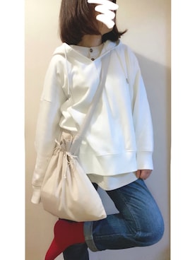 「Belle Maison（ベルメゾン）のアイテム」を使った、+K*さん（レディース・153cm）の春コーディネート