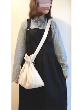 「DOOPZ（ドープス）のアイテム」を使った、+K*さん（レディース・153cm）の春コーディネート