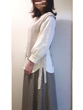 +K*さん（レディース・153cm）の秋コーディネート