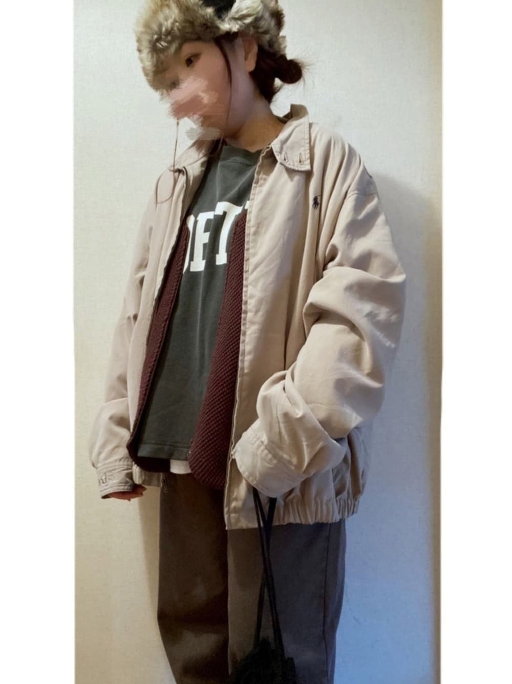 ポロ ラルフローレン ウィンドブレーカー スウィングトップ POLYESTER