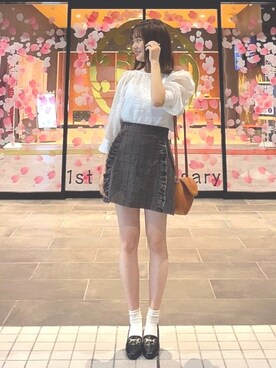 ゆきまぁるさん（レディース・159cm）の秋コーディネート