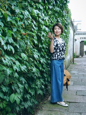 「paper（ペーパー）のアイテム」を使った、Joey_aimee心さん（レディース・165cm）の秋コーディネート