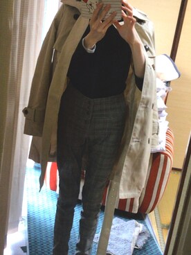 甘ちゃんさん（レディース・156cm）の春コーディネート