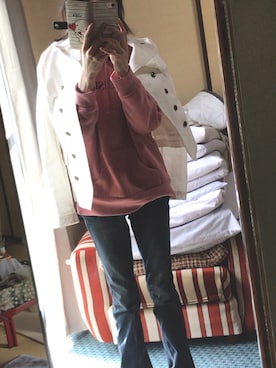 「Sweet Camel（スウィートキャメル）のアイテム」を使った、甘ちゃんさん（レディース・156cm）の春コーディネート