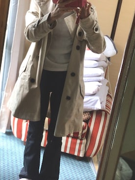 「Sweet Camel（スウィートキャメル）のアイテム」を使った、甘ちゃんさん（レディース・156cm）の春コーディネート