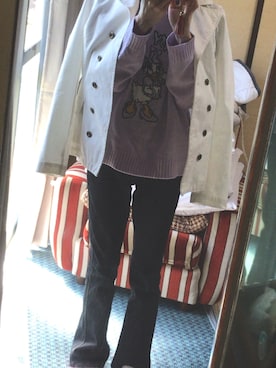 「Sweet Camel（スウィートキャメル）のアイテム」を使った、甘ちゃんさん（レディース・156cm）の春コーディネート