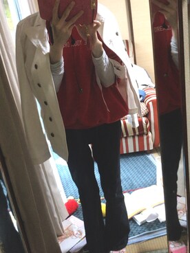 「Sweet Camel（スウィートキャメル）のアイテム」を使った、甘ちゃんさん（レディース・156cm）の春コーディネート