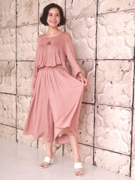 Bou Jeloudさん（レディース・160cm）の冬コーディネート