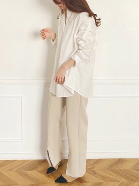 Bou Jeloudさん（レディース・160cm）の春コーディネート