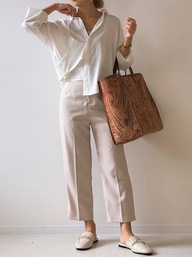 Bou Jeloudさん（レディース・164cm）の春コーディネート