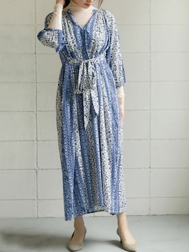 「Bab Bou Jeloud（バブブージュルード）のアイテム」を使った、Bou Jeloudさん（レディース・162cm）の春コーディネート