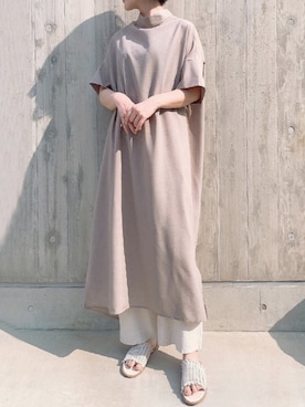 「Bab Bou Jeloud（バブブージュルード）のアイテム（ワンピース）」を使った、Bou Jeloudさん（レディース・164cm）の春コーディネート