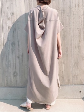 「Bab Bou Jeloud（バブブージュルード）のアイテム（ワンピース）」を使った、Bou Jeloudさん（レディース・164cm）の春コーディネート