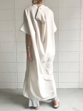 「Bab Bou Jeloud（バブブージュルード）のアイテム（ワンピース）」を使った、Bou Jeloudさん（レディース・164cm）の春コーディネート