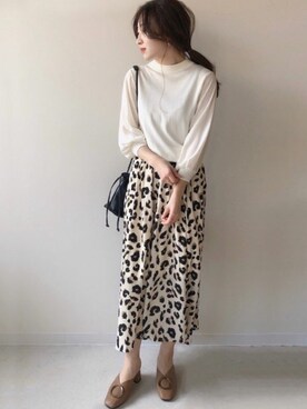 Bou Jeloudさん（レディース・160cm）の春コーディネート