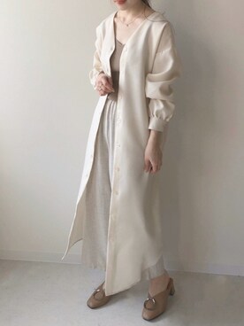 「Bab Bou Jeloud（バブブージュルード）のアイテム（ワンピース）」を使った、Bou Jeloudさん（レディース・160cm）の春コーディネート