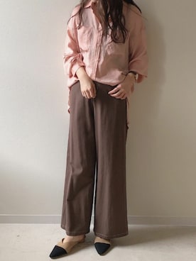 Bou Jeloudさん(レディース・160cm)の春コーディネート